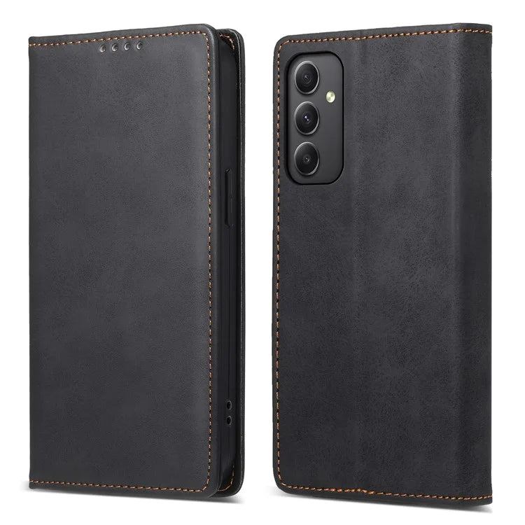 DF-05 For Samsung Galaxy A35 5G Case Leather RFID Blocking Wallet Stand Phone Cover