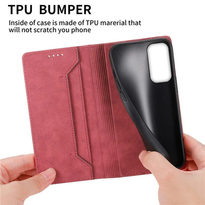 DF-05 For Samsung Galaxy A35 5G Case Leather RFID Blocking Wallet Stand Phone Cover