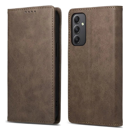 DF-05 For Samsung Galaxy A35 5G Case Leather RFID Blocking Wallet Stand Phone Cover
