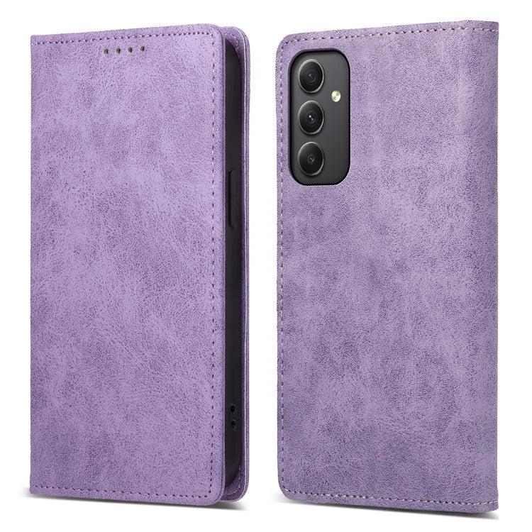 DF-05 For Samsung Galaxy A35 5G Case Leather RFID Blocking Wallet Stand Phone Cover