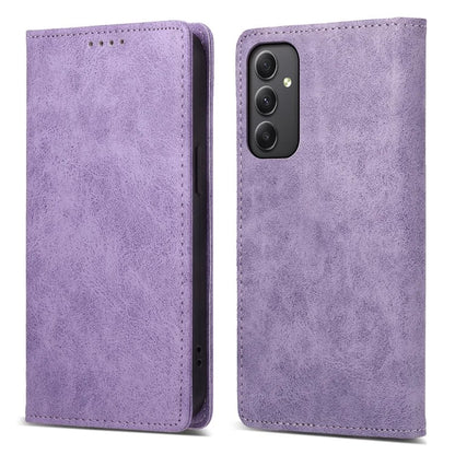 DF-05 For Samsung Galaxy A35 5G Case Leather RFID Blocking Wallet Stand Phone Cover
