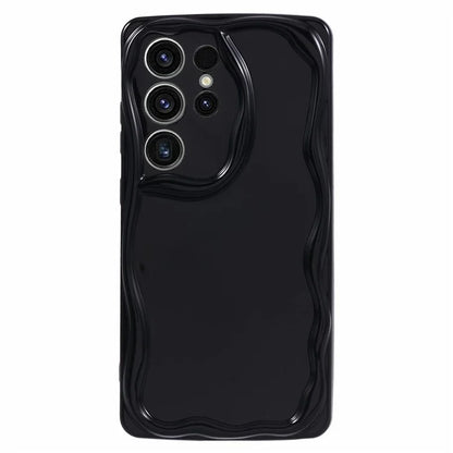 YX Series For Samsung Galaxy S24 Ultra TPU Case Wavy Edge Precise Cutout Protective Phone Cover