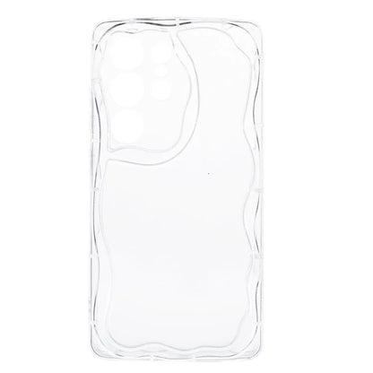 YX Series For Samsung Galaxy S24 Ultra TPU Case Wavy Edge Precise Cutout Protective Phone Cover