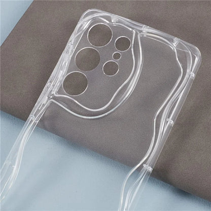 YX Series For Samsung Galaxy S24 Ultra TPU Case Wavy Edge Precise Cutout Protective Phone Cover