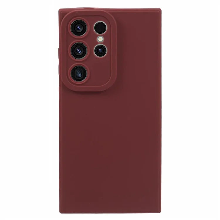 YX Series For Samsung Galaxy S24 Ultra Case Precise Cutout Matte TPU Phone Back Shell