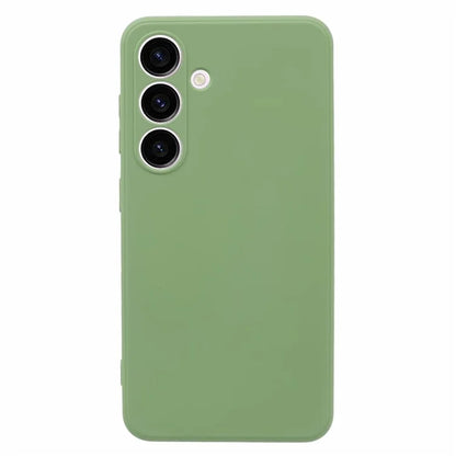 For Samsung Galaxy S24+ Soft Touch Case Fiber Lining TPU Rubberized Phone Cover