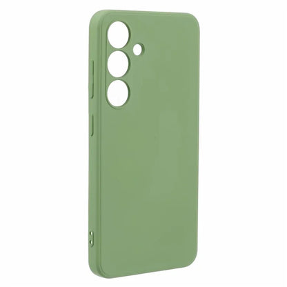For Samsung Galaxy S24+ Soft Touch Case Fiber Lining TPU Rubberized Phone Cover