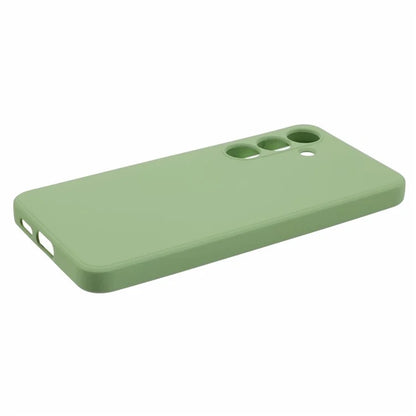 For Samsung Galaxy S24+ Soft Touch Case Fiber Lining TPU Rubberized Phone Cover