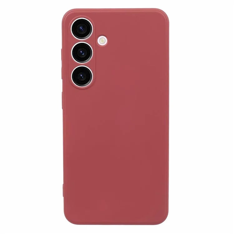 For Samsung Galaxy S24+ Soft Touch Case Fiber Lining TPU Rubberized Phone Cover