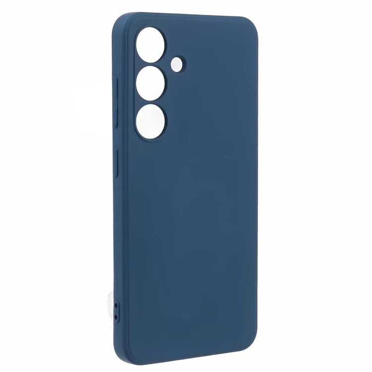 For Samsung Galaxy S24+ Soft Touch Case Fiber Lining TPU Rubberized Phone Cover