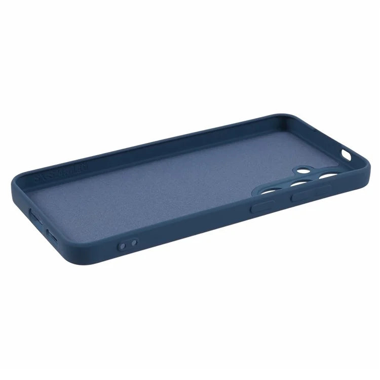 For Samsung Galaxy S24+ Soft Touch Case Fiber Lining TPU Rubberized Phone Cover