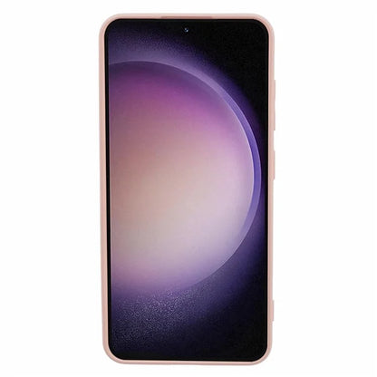 For Samsung Galaxy S24+ Soft Touch Case Fiber Lining TPU Rubberized Phone Cover