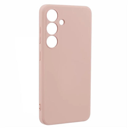 For Samsung Galaxy S24+ Soft Touch Case Fiber Lining TPU Rubberized Phone Cover