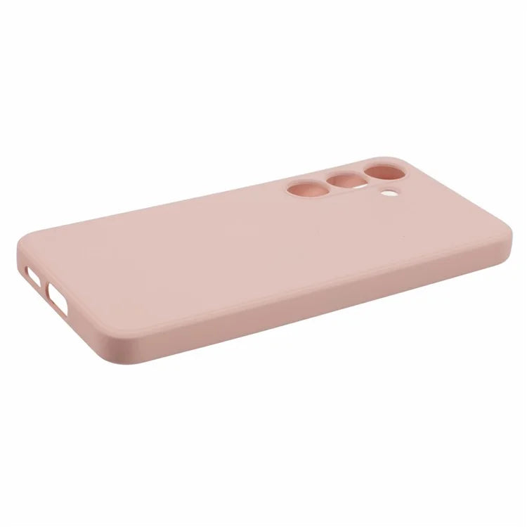 For Samsung Galaxy S24+ Soft Touch Case Fiber Lining TPU Rubberized Phone Cover