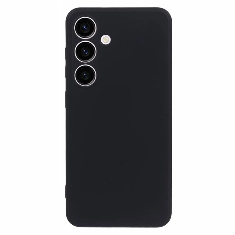 For Samsung Galaxy S24+ Soft Touch Case Fiber Lining TPU Rubberized Phone Cover