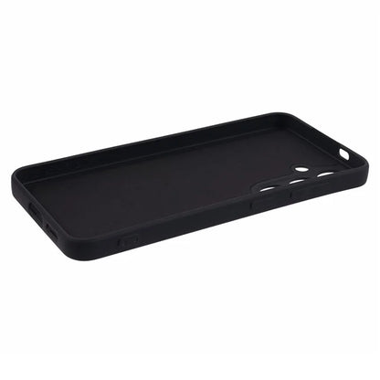 For Samsung Galaxy S24+ Soft Touch Case Fiber Lining TPU Rubberized Phone Cover