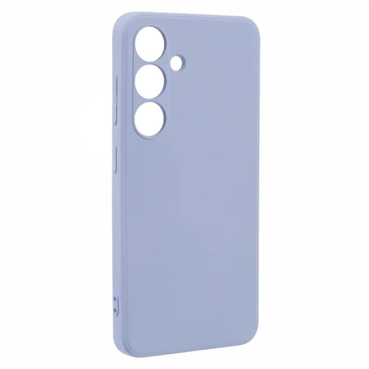 For Samsung Galaxy S24+ Soft Touch Case Fiber Lining TPU Rubberized Phone Cover