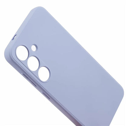 For Samsung Galaxy S24+ Soft Touch Case Fiber Lining TPU Rubberized Phone Cover