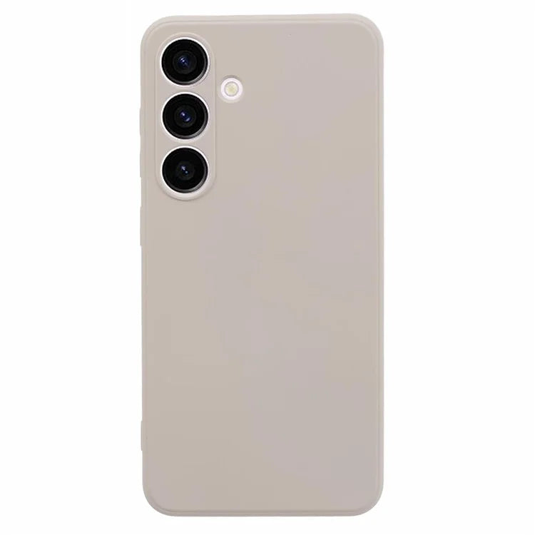 For Samsung Galaxy S24+ Soft Touch Case Fiber Lining TPU Rubberized Phone Cover