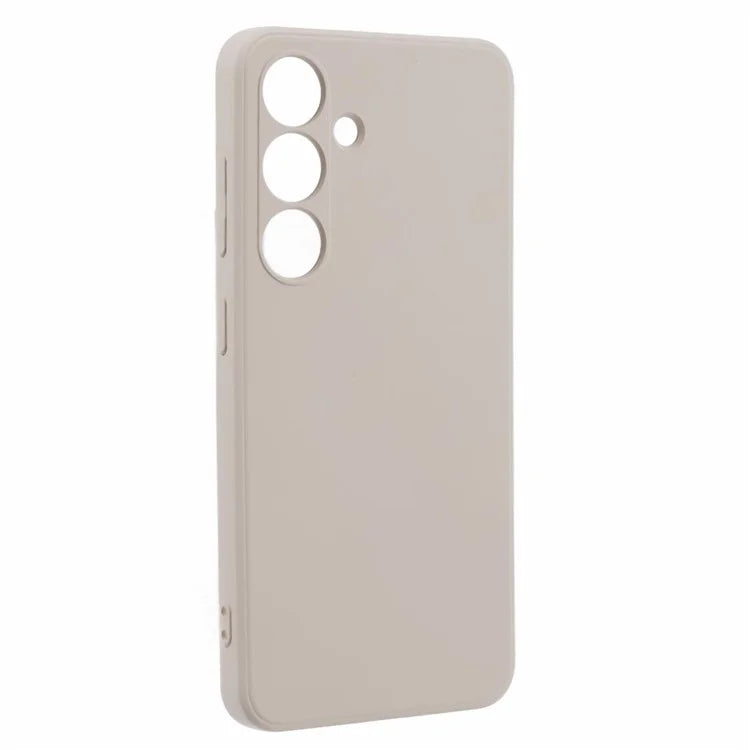 For Samsung Galaxy S24+ Soft Touch Case Fiber Lining TPU Rubberized Phone Cover