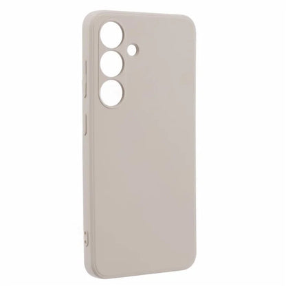 For Samsung Galaxy S24+ Soft Touch Case Fiber Lining TPU Rubberized Phone Cover