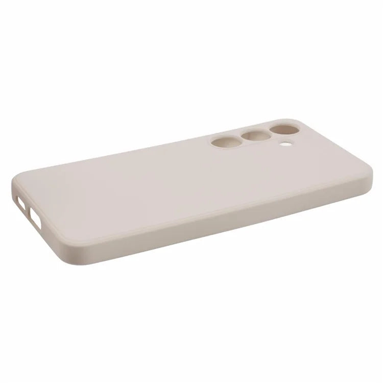 For Samsung Galaxy S24+ Soft Touch Case Fiber Lining TPU Rubberized Phone Cover