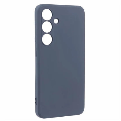 For Samsung Galaxy S24+ Soft Touch Case Fiber Lining TPU Rubberized Phone Cover