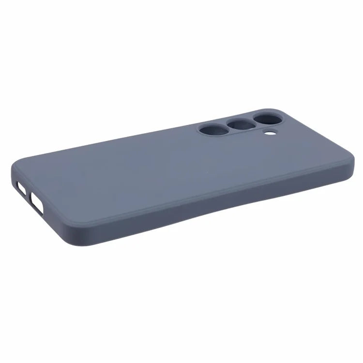 For Samsung Galaxy S24+ Soft Touch Case Fiber Lining TPU Rubberized Phone Cover