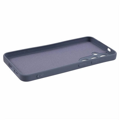 For Samsung Galaxy S24+ Soft Touch Case Fiber Lining TPU Rubberized Phone Cover