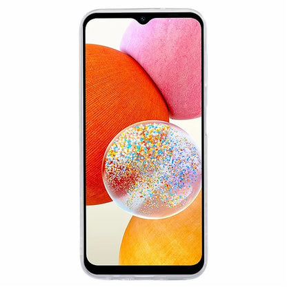 For Samsung Galaxy A14 4G / 5G Case AW Series Epoxy Butterfly Decor TPU+PVC Shockproof Cover