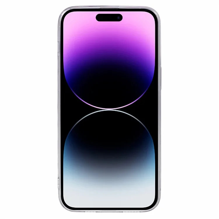 AW Series For iPhone 14 Pro Max Case TPU+PVC Butterfly Decor Phone Cover with Big Rear Lens Hole