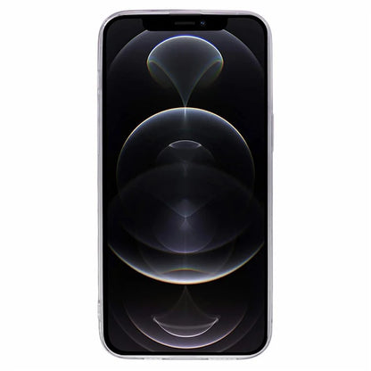 AW Series For iPhone 12 6.1 inch / 12 Pro 6.1 inch Case TPU+PVC Big Rear Lens Hole Phone Protective Shell