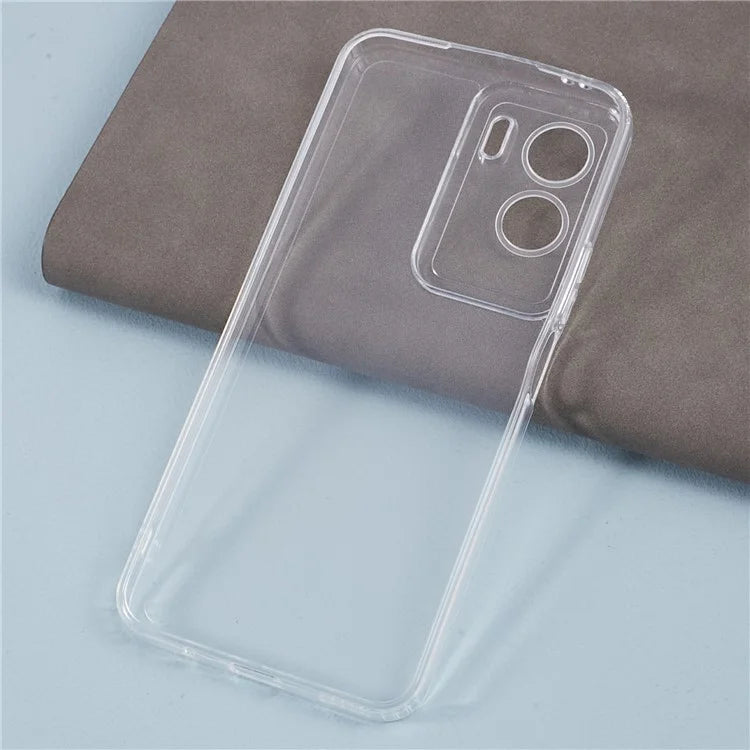 For Honor 90 Lite 5G Cell Phone Case Precise Cutout Transparent TPU Back Cover