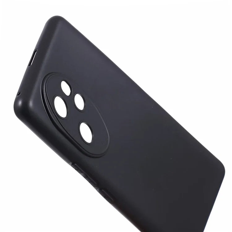 For Honor 100 Pro 5G Black TPU Case Precise Cutouts Shockproof Phone Cover