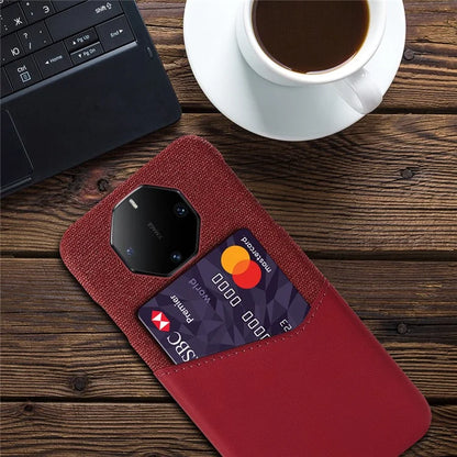 For Huawei Mate 60 RS Ultimate Phone Case Cloth Texture Non-Slip Back Cover