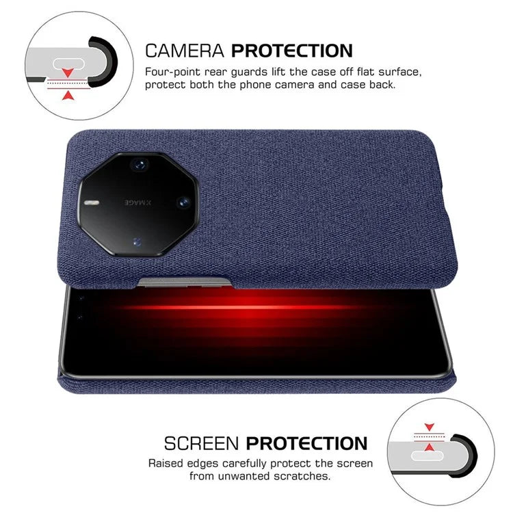 For Huawei Mate 60 RS Ultimate Phone Case Cloth+PC Cushion Cover