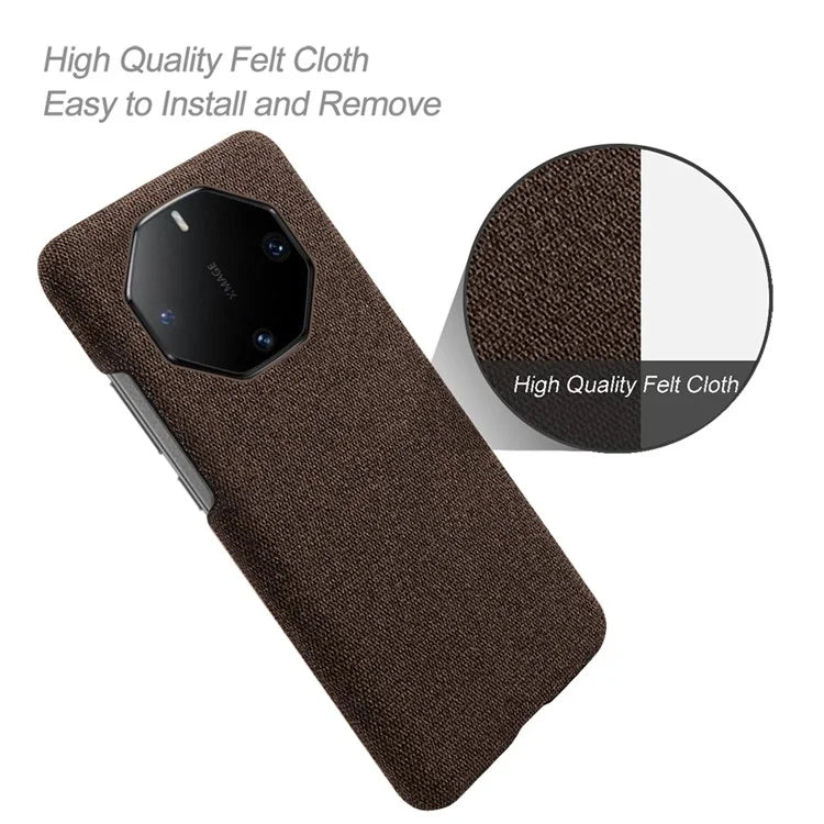 For Huawei Mate 60 RS Ultimate Phone Case Cloth+PC Cushion Cover