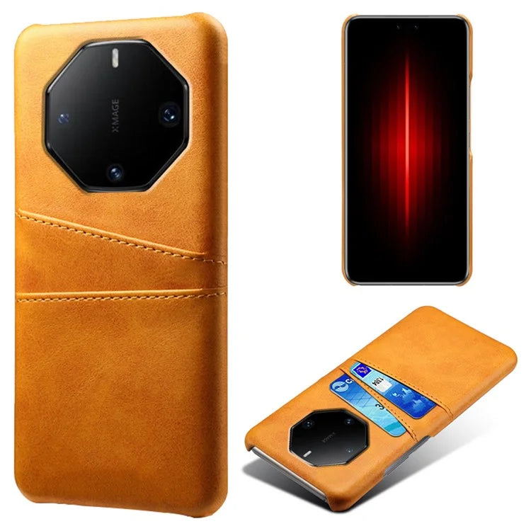 For Huawei Mate 60 RS Ultimate Phone Case PU Leather+PC Cover with Card Slots