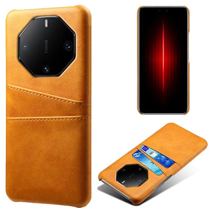 For Huawei Mate 60 RS Ultimate Phone Case PU Leather+PC Cover with Card Slots