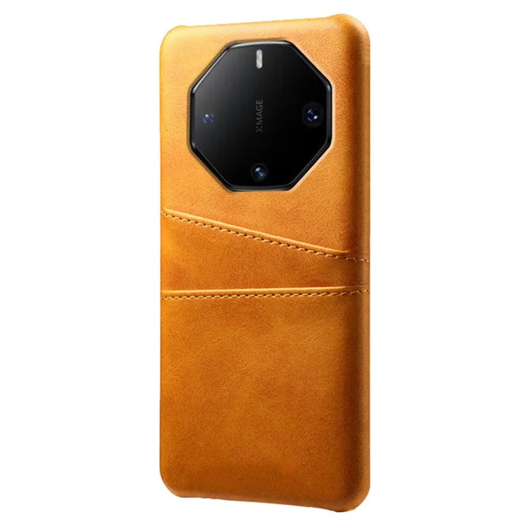 For Huawei Mate 60 RS Ultimate Phone Case PU Leather+PC Cover with Card Slots