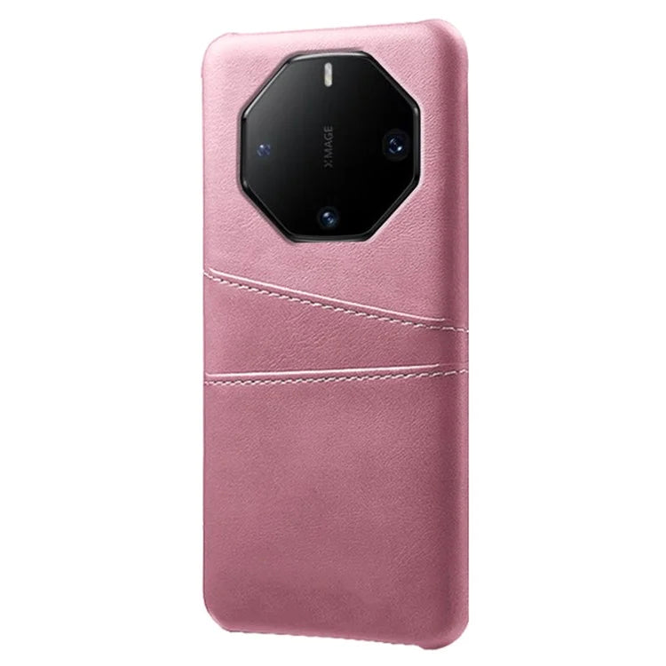 For Huawei Mate 60 RS Ultimate Phone Case PU Leather+PC Cover with Card Slots