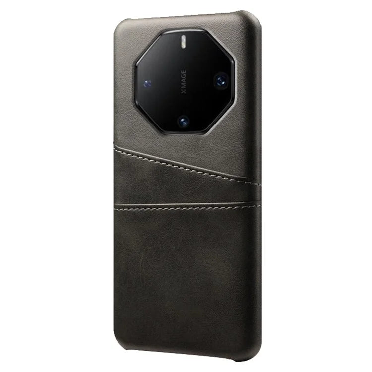 For Huawei Mate 60 RS Ultimate Phone Case PU Leather+PC Cover with Card Slots