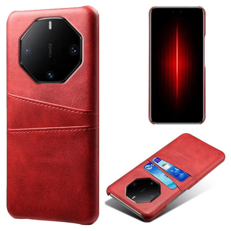 For Huawei Mate 60 RS Ultimate Phone Case PU Leather+PC Cover with Card Slots