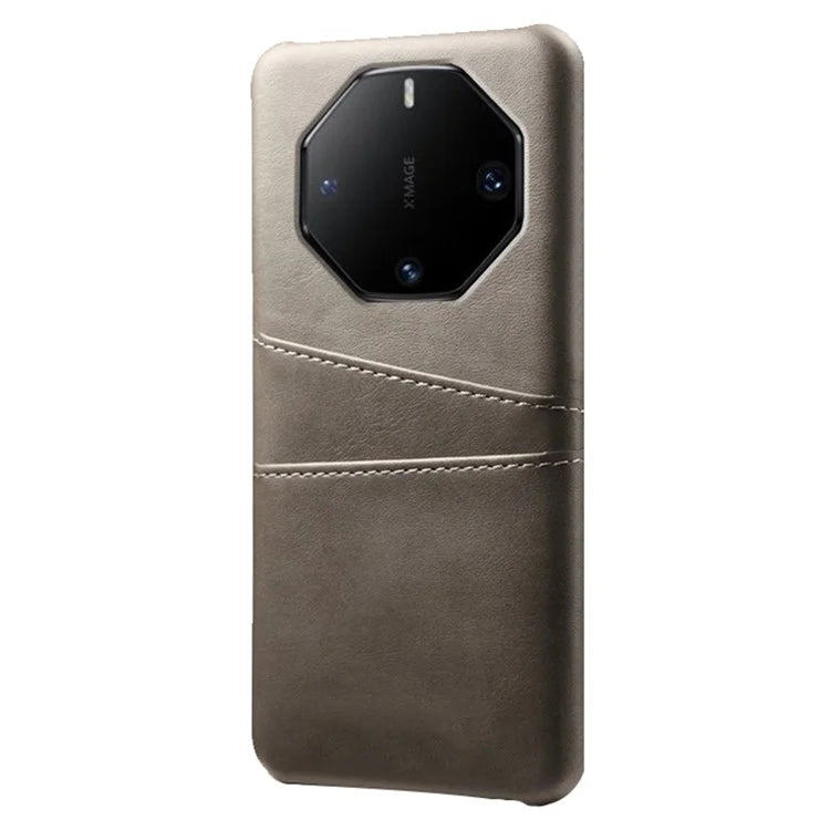 For Huawei Mate 60 RS Ultimate Phone Case PU Leather+PC Cover with Card Slots