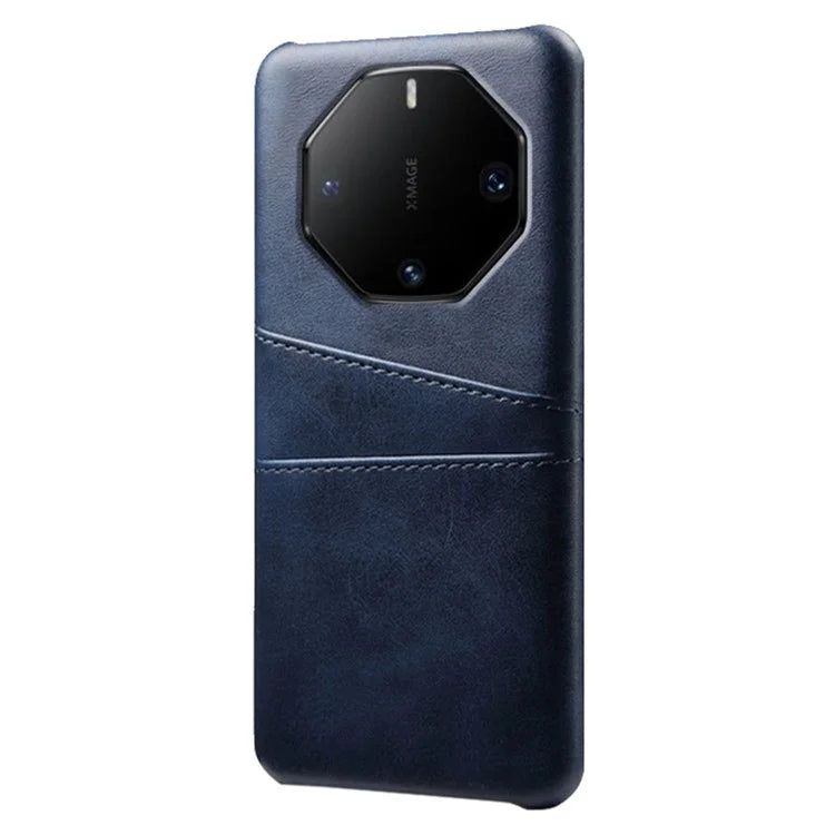 For Huawei Mate 60 RS Ultimate Phone Case PU Leather+PC Cover with Card Slots