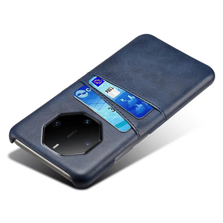 For Huawei Mate 60 RS Ultimate Phone Case PU Leather+PC Cover with Card Slots