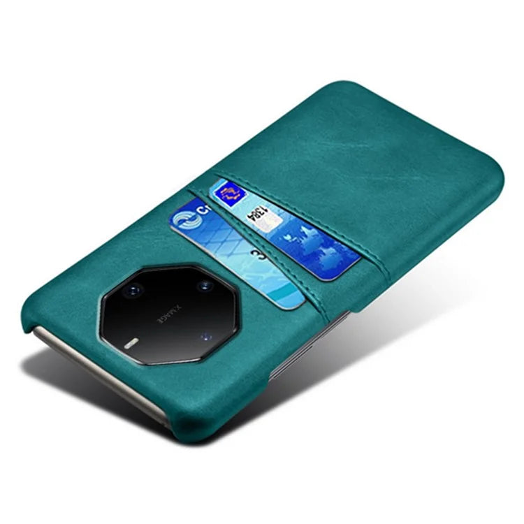 For Huawei Mate 60 RS Ultimate Phone Case PU Leather+PC Cover with Card Slots