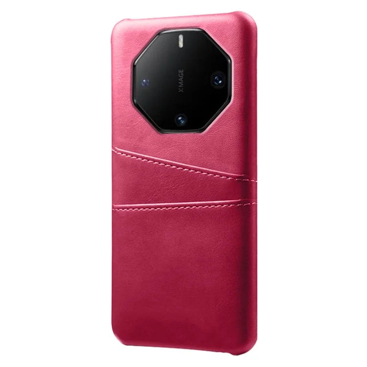 For Huawei Mate 60 RS Ultimate Phone Case PU Leather+PC Cover with Card Slots