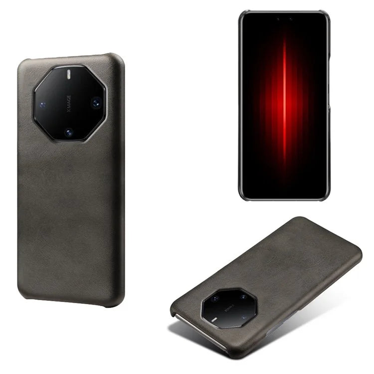For Huawei Mate 60 RS Ultimate Phone Case PU Leather + Hard PC Shell Slim Cover