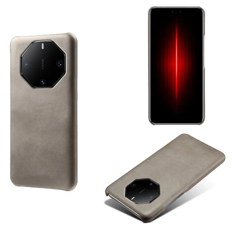 For Huawei Mate 60 RS Ultimate Phone Case PU Leather + Hard PC Shell Slim Cover
